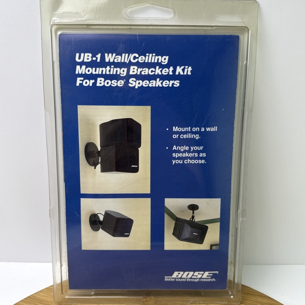 Bose UB-1 Wall/Ceiling Mounting Bracket Kit for BOSE Speakers NEW SEALED - Picture 5 of 7